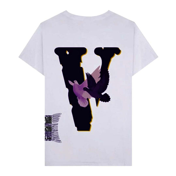 Vlone x Nav Doves Good Intentions Tee 'White' by Vlone - NWAHype 1 for streetwear Hoodies in USA