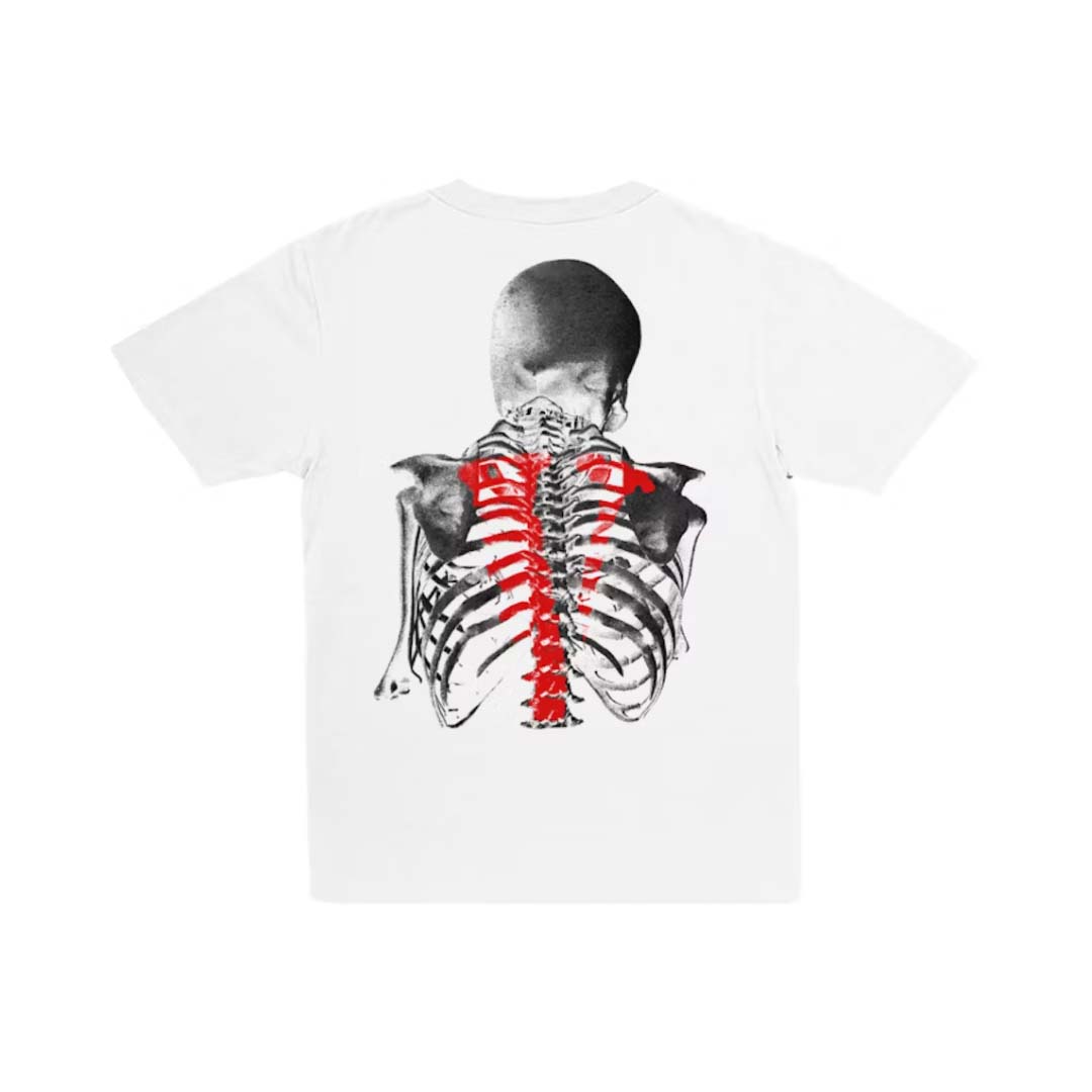 Vlone x NBA Youngboy Bones Tee White by Vlone - NWAHype 1 for streetwear T-Shirts in USA