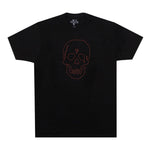 Vlone x Neighborhood Skull Short - Sleeve T-Shirt 'Black/Red' by Vlone - NWAHype 1 for streetwear T-Shirts in USA