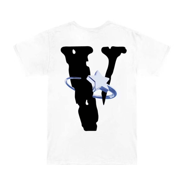 Vlone x Pop Smoke Halo Tee White by Vlone - NWAHYPE No.1 for streetwear T-Shirts in USA