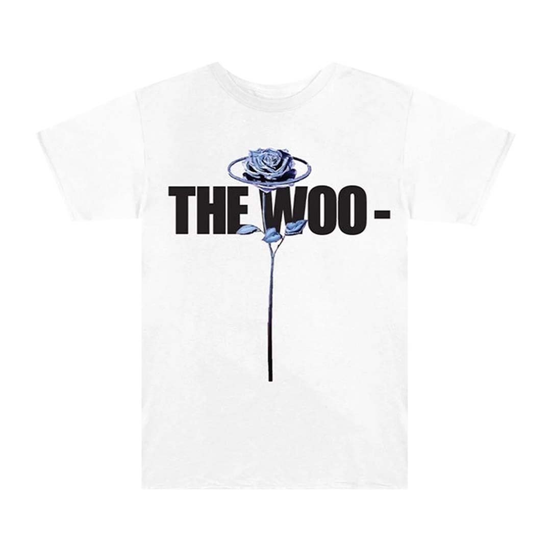 Vlone x Pop Smoke The Woo T-Shirt 'White' by Vlone - NWAHype 1 for streetwear T-Shirts in USA