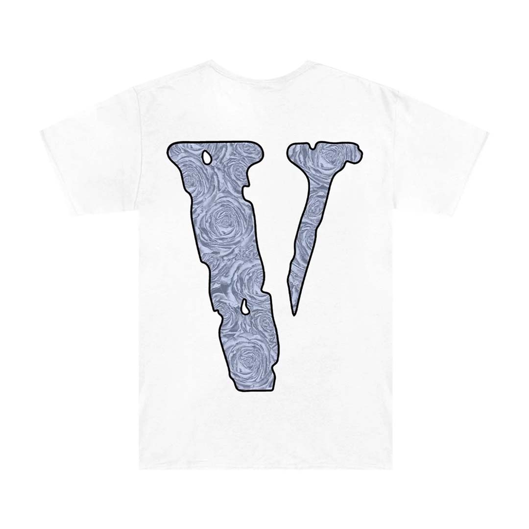 Vlone x Pop Smoke The Woo T-Shirt 'White' by Vlone - NWAHype 1 for streetwear T-Shirts in USA