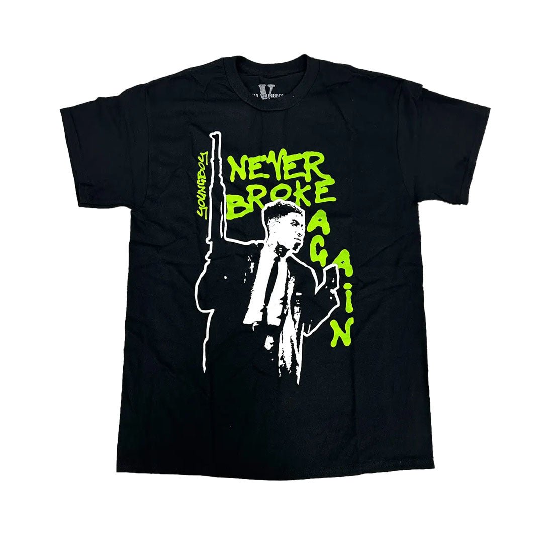 Vlone x Youngboy NBA My Window Tee Black Green by Vlone - NWAHype 1 for streetwear T-Shirts in USA
