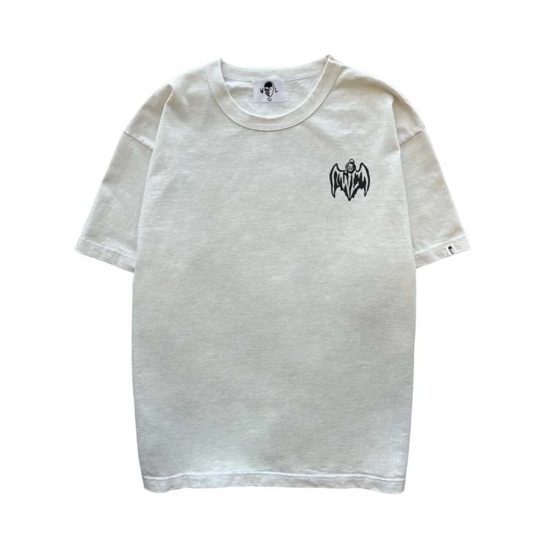 Warren Lotas Bat Logo Tofu Cream/Black Tee by Warren Lotas - NWAHype 1 for streetwear T-Shirts in USA