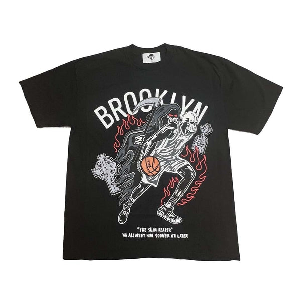 Warren Lotas Brooklyn Tee Black by Warren Lotas - NWAHype 1 for streetwear T-Shirts in USA