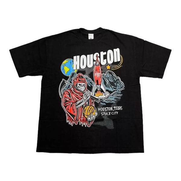 Warren Lotas Houston Rockets Tee Black by Warren Lotas - NWAHype 1 for streetwear T-Shirts in USA