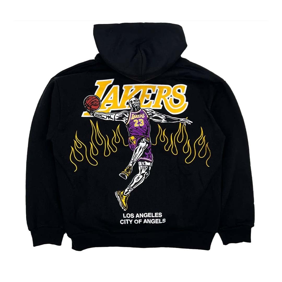 Warren Lotas Lebron James Lakers Hoodie by Warren Lotas - NWAHype 1 for streetwear Hoodies in USA