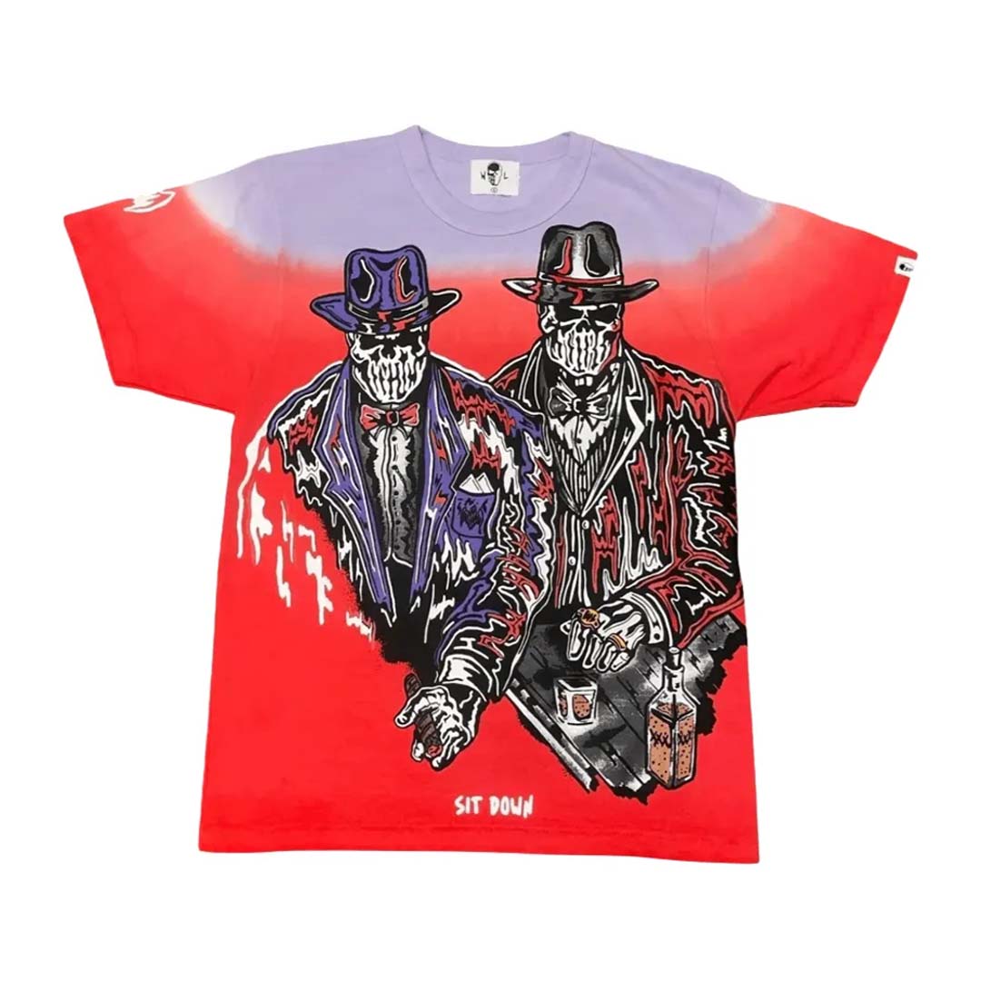 Warren Lotas Sit Down Tee Ombre by Warren Lotas - NWAHYPE No.1 for streetwear T-Shirts in USA