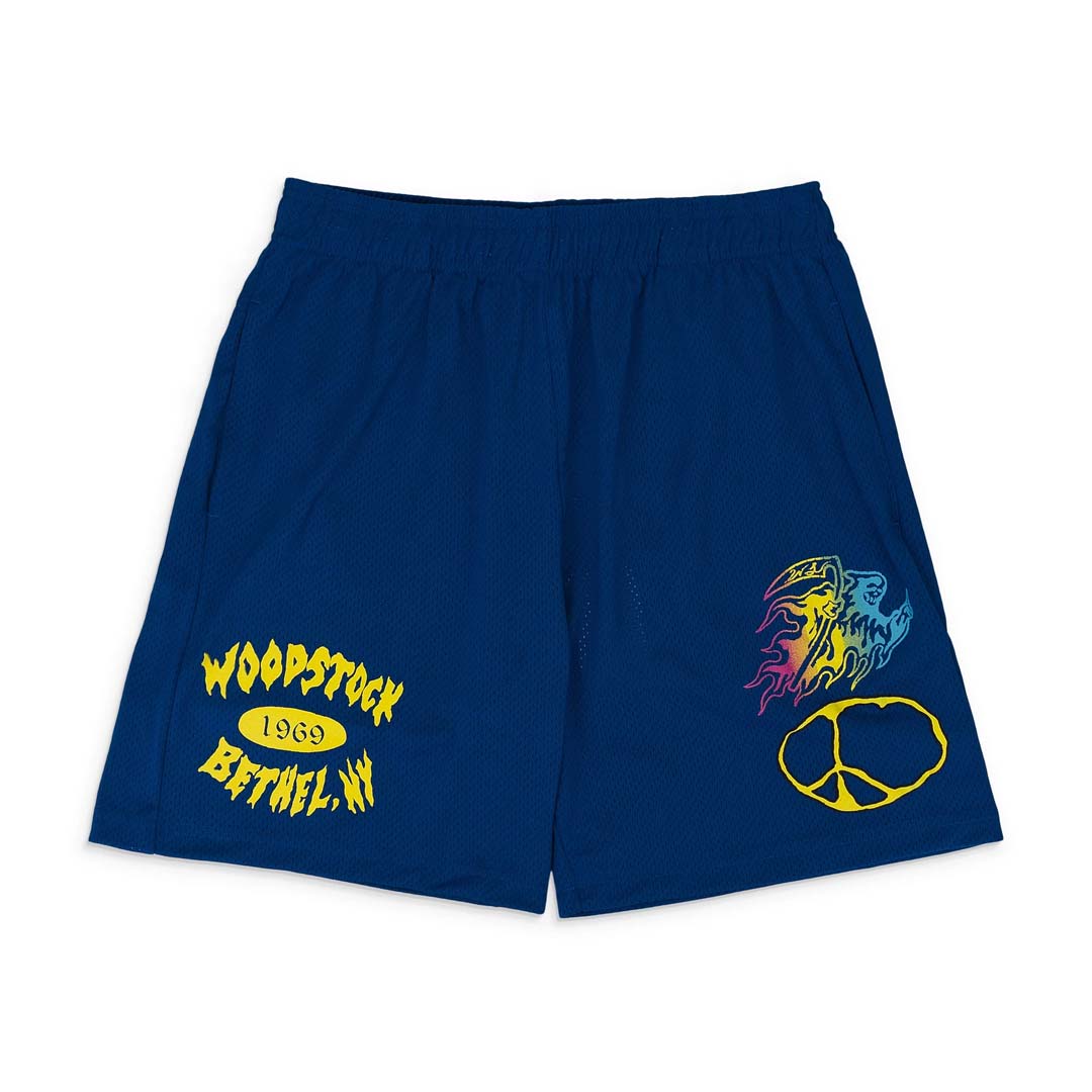 Warren Lotas Woodstock Mesh Navy Shorts by Warren Lotas - NWAHype No.1 for streetwear Shorts in USA