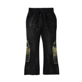 Who Decides War Faded Black Coal Sweatpants by Who Decides War - NWAHype 1 for streetwear Pants in USA