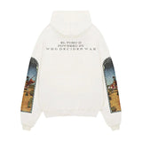 Who Decides War x EST Gee Stained Glass Hoodie White by Who Decides War - NWAHype No.1 for streetwear Hoodies in USA