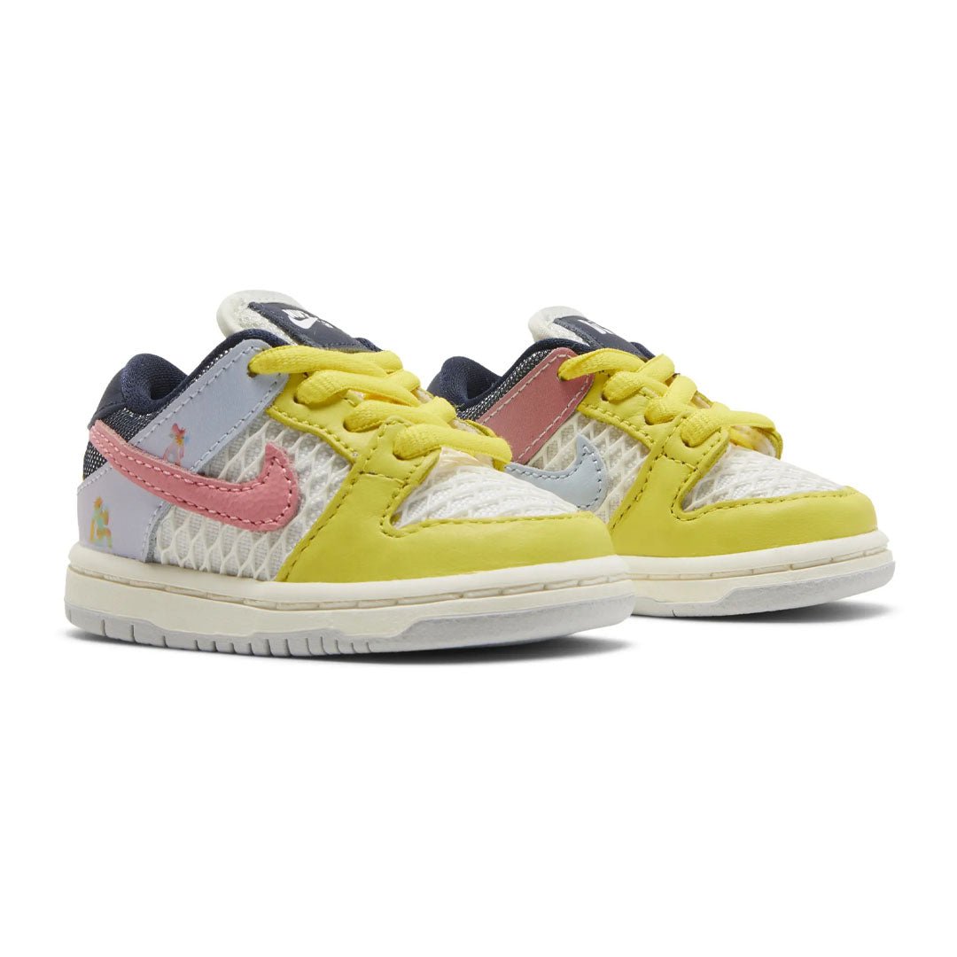 Xavier Schipani x Dunk Low SB TD 'Be True - Trans Joy' by Nike - NWAHype 1 for streetwear Sneakers in USA