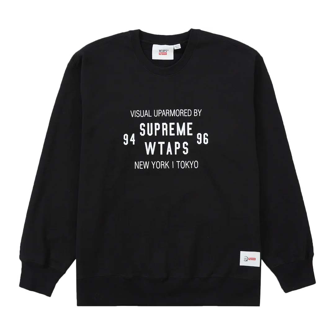 Supreme × wtaps Crewneck black Mサイズ